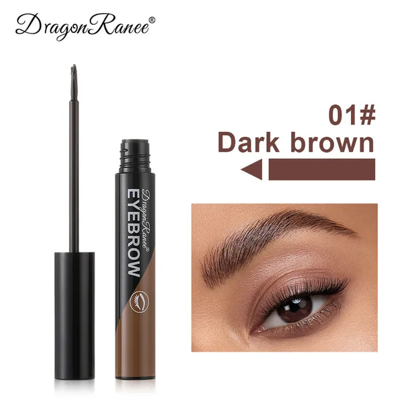 Peel-Off Waterproof Tint Eyebrow Gel Makeup Long Lasting Enhancers Liquid Gel Tear Wear Easy Natural Brown Gray Tattoo