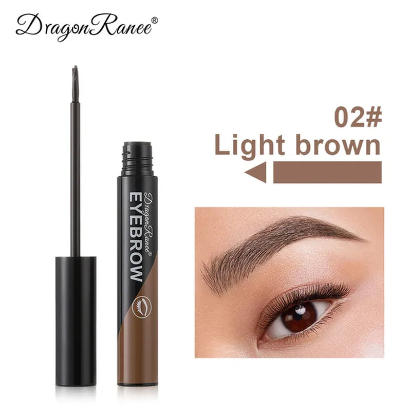 Peel-Off Waterproof Tint Eyebrow Gel Makeup Long Lasting Enhancers Liquid Gel Tear Wear Easy Natural Brown Gray Tattoo
